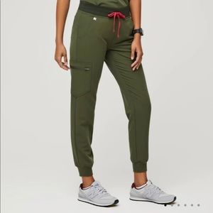 LIMITED EDITION FIGS Dark Olive Zamora Jogger